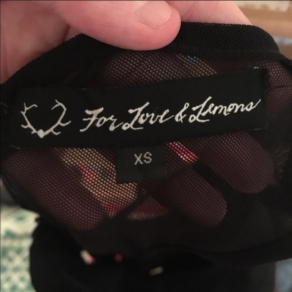 For love and lemons black lulu skater dress - Picture 6 of 11